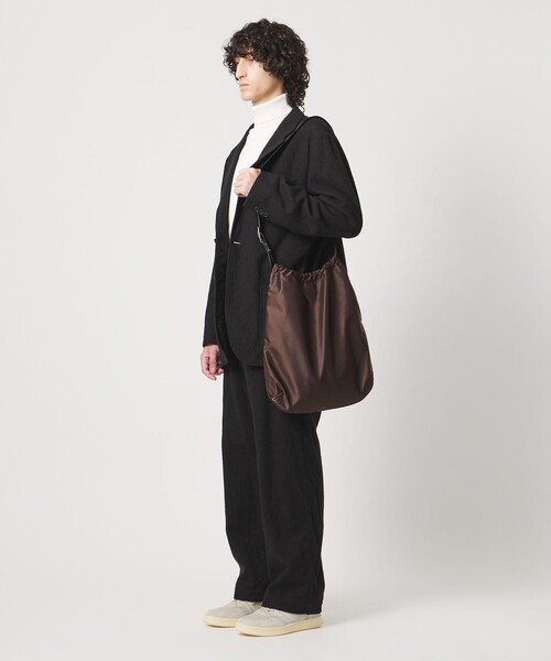 未使用品 texnh TRIANGLE SHOULDER レザーショルダーバッグ texnh ショルダーバッグ 「別注」「texnh」TRIANGLE SHOULDER