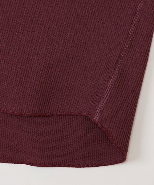HANES(ヘインズ)の「【Hanes】ワッフルクルーネック セットアップ対応 HW4-C501(Tシャツ/カットソー・レディース・グレー/ホワイト/レッド・FREE)」の22枚目の写真