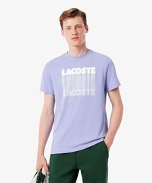 グラフィカルブランドネームロゴウルトラドライTシャツ