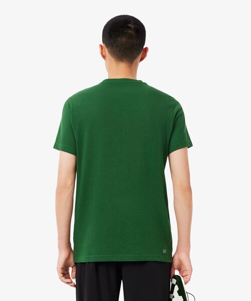 LACOSTE(ラコステ)の「グラフィカルブランドネームロゴウルトラドライTシャツ(Tシャツ/カットソー・メンズ・ライトブルー/グリーン・3/4/5)」の3枚目の写真