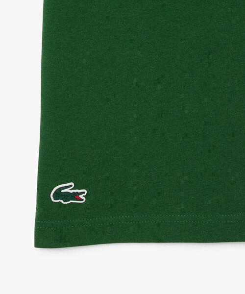 LACOSTE(ラコステ)の「グラフィカルブランドネームロゴウルトラドライTシャツ(Tシャツ/カットソー・メンズ・ライトブルー/グリーン・3/4/5)」の7枚目の写真