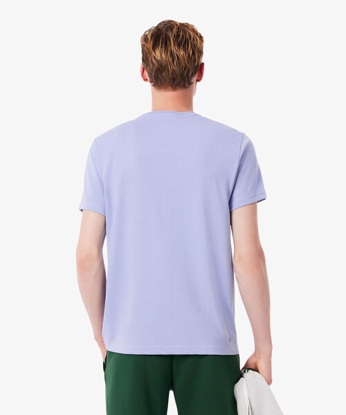LACOSTE(ラコステ)の「グラフィカルブランドネームロゴウルトラドライTシャツ(Tシャツ/カットソー・メンズ・ライトブルー/グリーン・3/4/5)」の10枚目の写真
