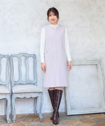 Rose Tiara｜ローズティアラのジャンパースカート（グレー/灰色