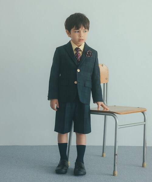 TRW ブラックウォッチ ショートパンツ / キッズ 110cm-130cm（スーツ