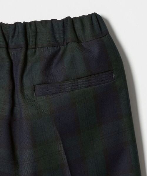 green label relaxing（グリーンレーベルリラクシング）の「TRW ブラックウォッチ ショートパンツ / キッズ 110cm-130cm（スーツパンツ・キッズ・ダークグリーン・130cm/120cm/110cm）」の9枚目の写真