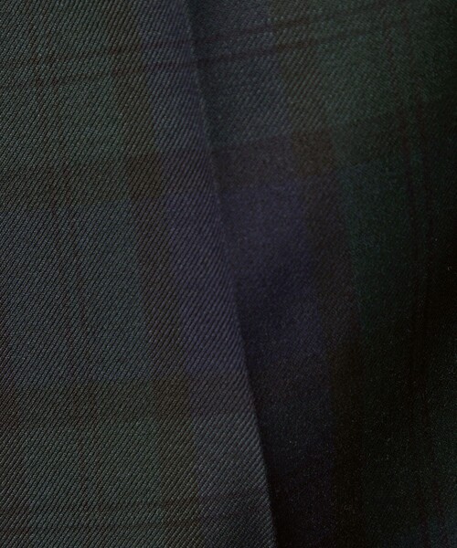 green label relaxing（グリーンレーベルリラクシング）の「TRW ブラックウォッチ ショートパンツ / キッズ 110cm-130cm（スーツパンツ・キッズ・ダークグリーン・130cm/120cm/110cm）」の12枚目の写真