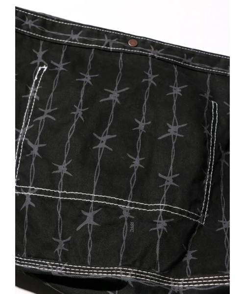 made in standard (メイドインスタンダード)の「【MADE IN STANDARD】PRINTED NEWSPAPER BAG/ショルダーバック/ユニセックス【WEB限定】(ショルダーバッグ・メンズ・カーキ/ブラック/グレー/ブラウン・フリー)」の21枚目の写真