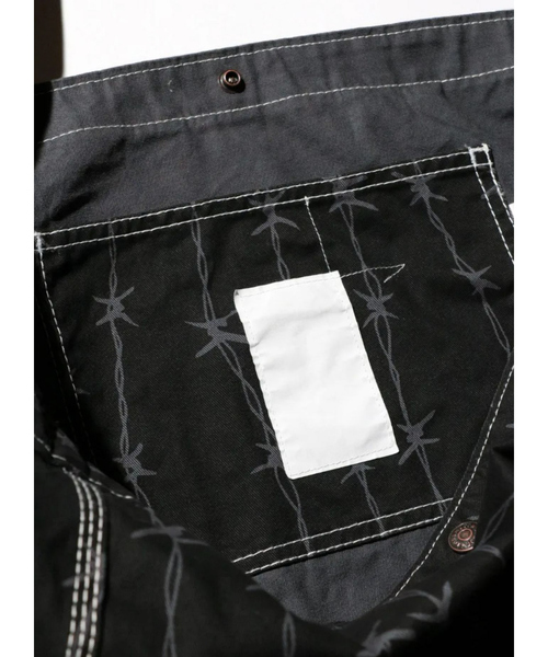 made in standard (メイドインスタンダード)の「【MADE IN STANDARD】PRINTED NEWSPAPER BAG/ショルダーバック/ユニセックス【WEB限定】(ショルダーバッグ・メンズ・カーキ/ブラック/グレー/ブラウン・フリー)」の22枚目の写真