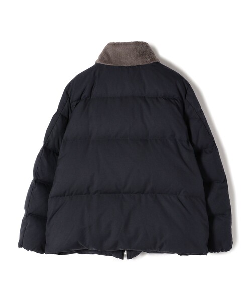 SHIPS（シップス）の「LIMONTA EAST 河田 ダウン ジャケット（ダウンジャケット/コート・レディース・ベージュ/ネイビー・36/38）」の16枚目の写真