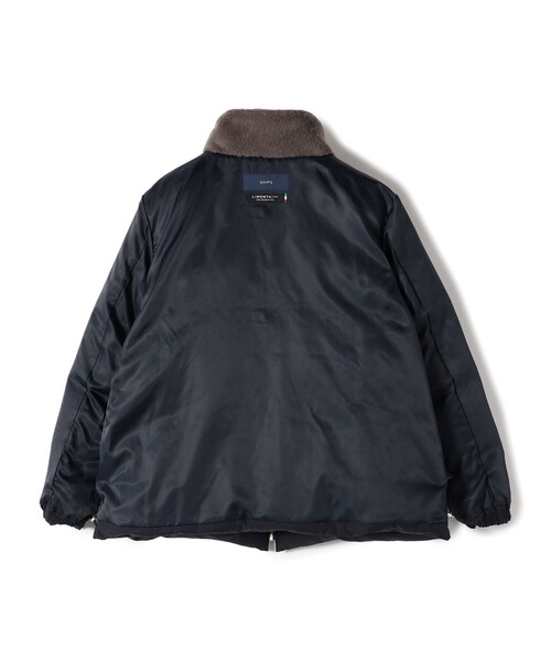 SHIPS（シップス）の「LIMONTA EAST 河田 ダウン ジャケット（ダウンジャケット/コート・レディース・ベージュ/ネイビー・36/38）」の14枚目の写真