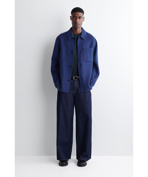 スプリットウールオーバーシャツ（シャツ/ブラウス）｜COS（コス）の