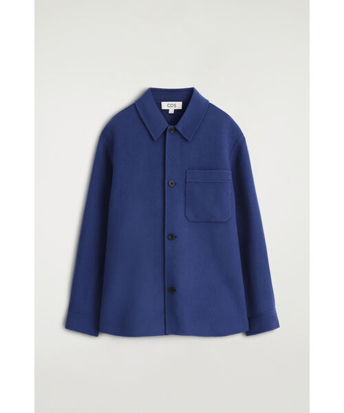 スプリットウールオーバーシャツ（シャツ/ブラウス）｜COS（コス）の