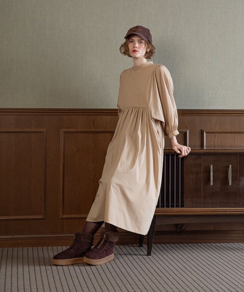 Minnetonka(ミネトンカ)の「MINNETONKA ミネトンカ / 25M04 厚底フロントジップボアブーツ(ブーツ・レディース・ブラック/アッシュグレー/ブラウン・6/7/8/9)」の18枚目の写真