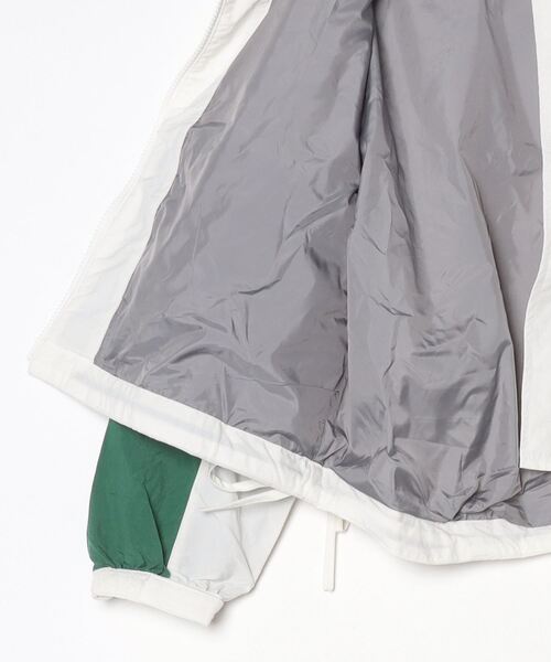 NEW BALANCE（ニューバランス）の「フーデットタスランジャケット（ブルゾン・レディース・ダークグレー/オフホワイト・SMALL/MEDIUM/LARGE）」の5枚目の写真