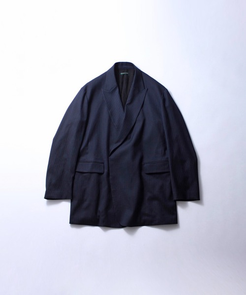 soe(ソーイ)の「Borroved Jacket(テーラードジャケット・メンズ・ネイビー・1)」の1枚目の写真