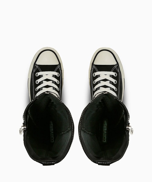 Naoka着用　OOOPS Y2K 黒　ロングブーツ　きゅんです　コンバース風 Naoka着用 OOOPS Y2K 黒 ロングブーツ きゅんです コンバース風