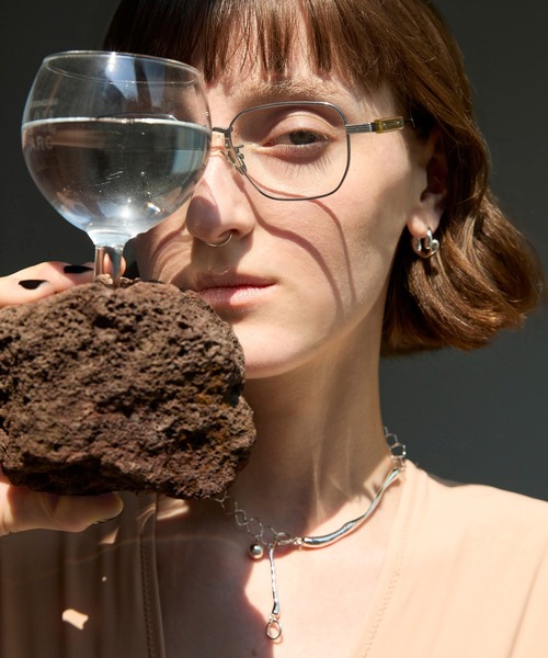 Soierie（ソワリー）の「ドリッピング ネックレス / Dripping necklace（ネックレス・レディース・シルバー/シルバー×ゴールド・FREE）」の11枚目の写真