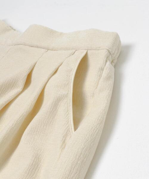 LAATO（ラート）の「wrinkle velor wide pants（その他パンツ・レディース・オフホワイト/ダークグレー/キャメル・FREE）」の14枚目の写真