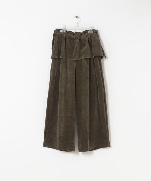 LAATO（ラート）の「wrinkle velor wide pants（その他パンツ・レディース・オフホワイト/キャメル/ダークグレー・FREE）」の10枚目の写真