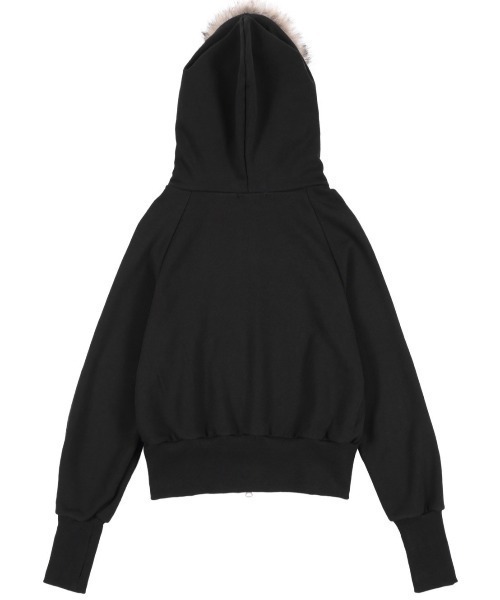 セール】【FANCY CLUB】RUTHLESS FUR HOODED ZIP-UP / 【ファンシー
