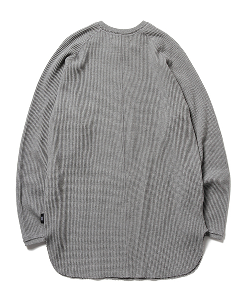 BEAMS（ビームス）の「◇VAPORIZE / ロング サーマル（Tシャツ/カットソー・メンズ・ブラック/グレー/ホワイト・LARGE/SMALL/MEDIUM）」の7枚目の写真