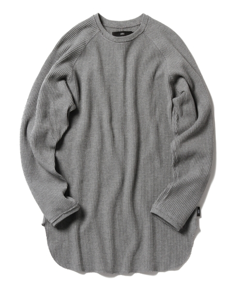 BEAMS（ビームス）の「◇VAPORIZE / ロング サーマル（Tシャツ/カットソー・メンズ・ブラック/グレー/ホワイト・LARGE/SMALL/MEDIUM）」の20枚目の写真