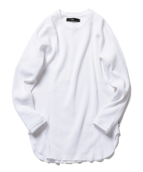 BEAMS（ビームス）の「◇VAPORIZE / ロング サーマル（Tシャツ/カットソー・メンズ・ブラック/グレー/ホワイト・LARGE/SMALL/MEDIUM）」の21枚目の写真