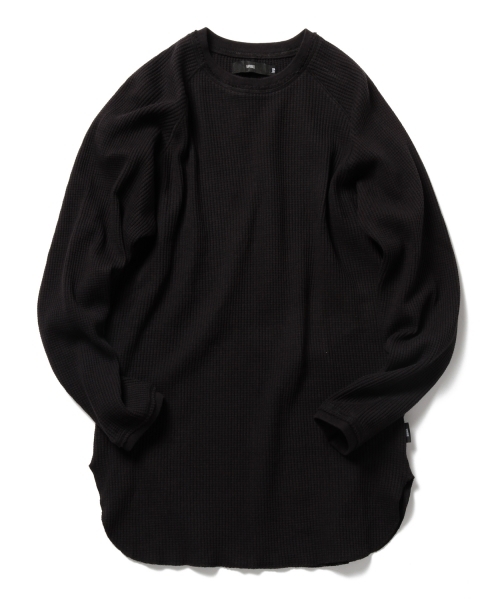 BEAMS（ビームス）の「◇VAPORIZE / ロング サーマル（Tシャツ/カットソー・メンズ・ブラック/グレー/ホワイト・LARGE/SMALL/MEDIUM）」の22枚目の写真