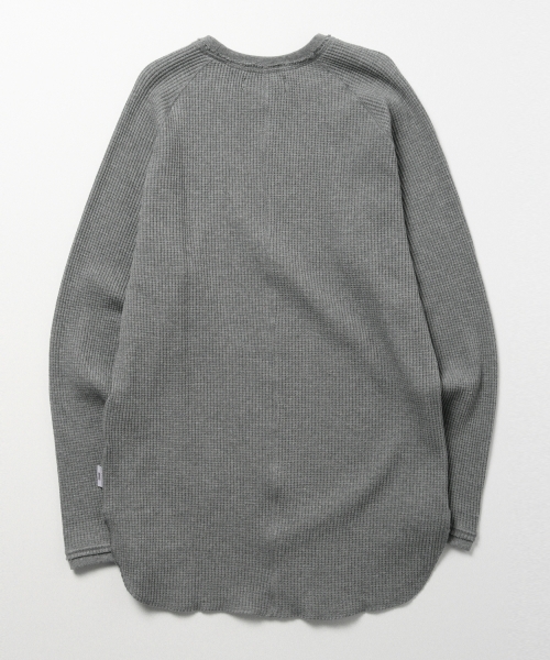 BEAMS（ビームス）の「◇VAPORIZE / ロング サーマル（Tシャツ/カットソー・メンズ・ブラック/グレー/ホワイト・LARGE/SMALL/MEDIUM）」の18枚目の写真