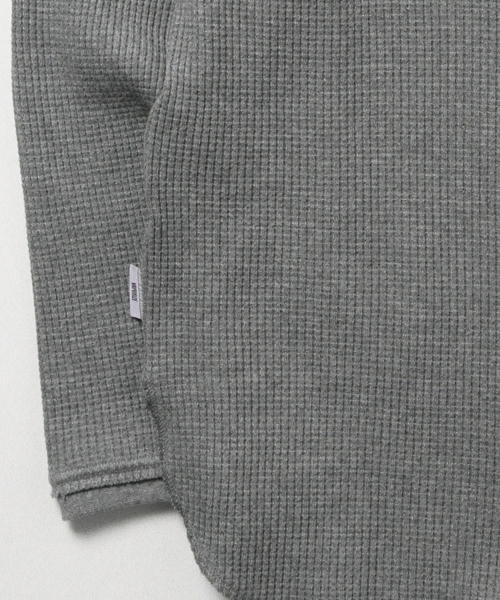 BEAMS（ビームス）の「◇VAPORIZE / ロング サーマル（Tシャツ/カットソー・メンズ・ブラック/グレー/ホワイト・LARGE/SMALL/MEDIUM）」の8枚目の写真