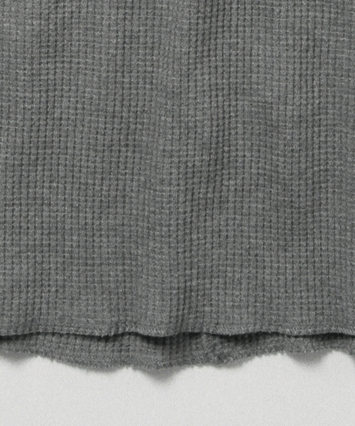 BEAMS（ビームス）の「◇VAPORIZE / ロング サーマル（Tシャツ/カットソー・メンズ・ブラック/グレー/ホワイト・LARGE/SMALL/MEDIUM）」の9枚目の写真