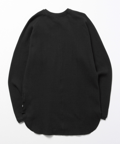 BEAMS（ビームス）の「◇VAPORIZE / ロング サーマル（Tシャツ/カットソー・メンズ・ブラック/グレー/ホワイト・LARGE/SMALL/MEDIUM）」の10枚目の写真