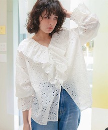 フリルブラウス レース」に該当するトップスファッション通販 - ZOZOTOWN