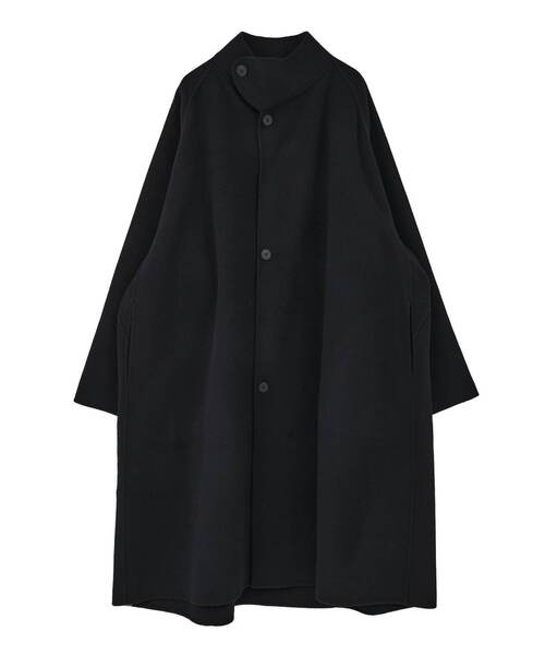 CURRENTAGE(カレンテージ)の「Double face cloth long coat(その他アウター・メンズ・ネイビー/サックスブルー/その他・3/4)」の2枚目の写真