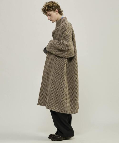 CURRENTAGE(カレンテージ)の「Double face cloth long coat(その他アウター・メンズ・ネイビー/サックスブルー/その他・3/4)」の17枚目の写真