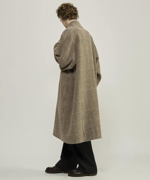CURRENTAGE(カレンテージ)の「Double face cloth long coat(その他アウター・メンズ・ネイビー/サックスブルー/その他・3/4)」の18枚目の写真