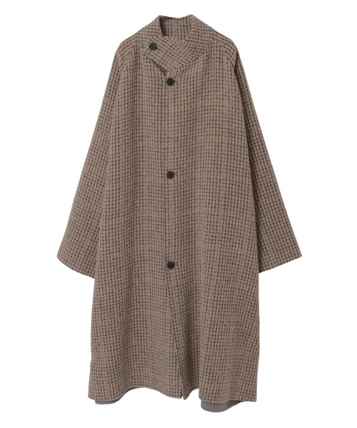 CURRENTAGE(カレンテージ)の「Double face cloth long coat(その他アウター・メンズ・ネイビー/サックスブルー/その他・3/4)」の20枚目の写真