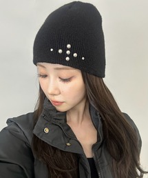 FOLLOWIN（フォロウィン）の「韓国ストリートスタッズニットビーニー（ニットキャップ/ビーニー）」
