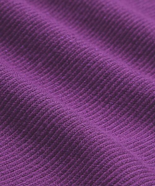 ITS'DEMO(イッツデモ)の「【手洗い可】ラメガーターニット(ニット/セーター・レディース・パープル系/ブルー/アイボリー/ブラック/ピンク・00)」の20枚目の写真