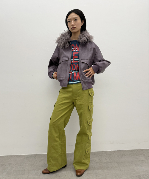 Oriens JOURNAL STANDARD（オリエンス ジャーナルスタンダード）の「ロゴロングスリーブTシャツ（Tシャツ/カットソー・レディース・ブルー系その他/パープル/レッド・FREE）」の13枚目の写真