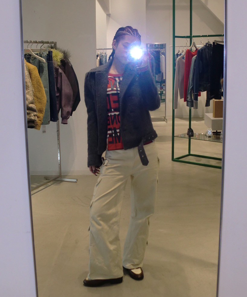 Oriens JOURNAL STANDARD（オリエンス ジャーナルスタンダード）の「ロゴロングスリーブTシャツ（Tシャツ/カットソー・レディース・ブルー系その他/パープル/レッド・FREE）」の21枚目の写真