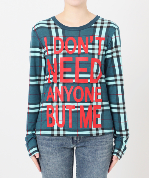 ロゴロングスリーブTシャツ オリエンスジャーナルスタンダード