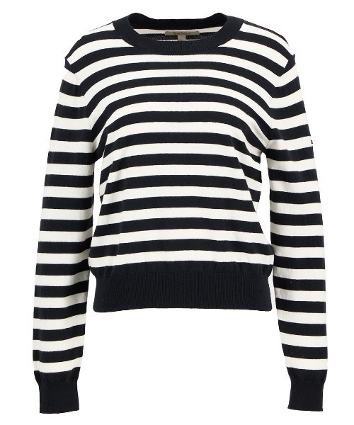 Barbour（バブアー）の「Loisボーダー クルーネック ニット（ニット/セーター・レディース・ネイビー/グレー・SMALL/MEDIUM）」の13枚目の写真