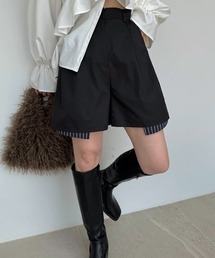 WILLFULLY(ウィルフリー)のstripe pocket peep tuck chino S/PT(チノパンツ)