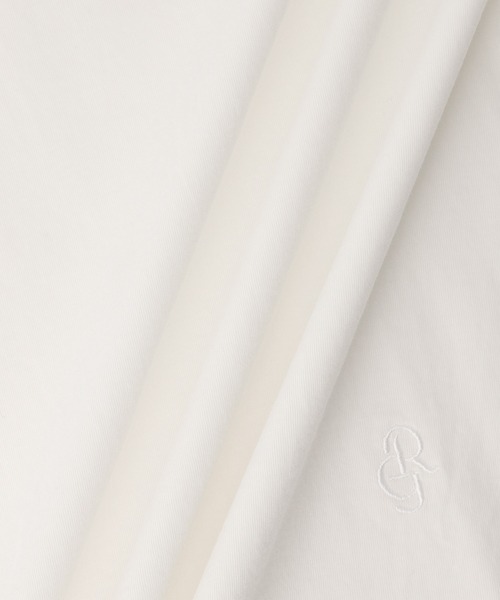 ADAM ET ROPE'（アダムエロペ）の「シャツカフスロングスリーブTシャツ（Tシャツ/カットソー・レディース・ホワイト系その他/サックスブルー・FREE）」の11枚目の写真