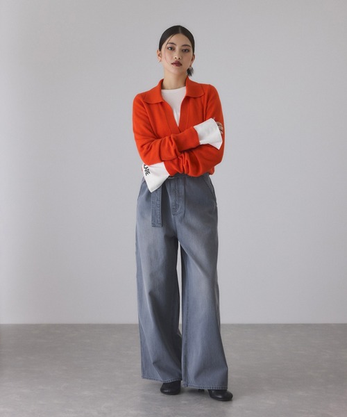 シャツカフスロングスリーブTシャツ（Tシャツ/カットソー）｜ADAM ET