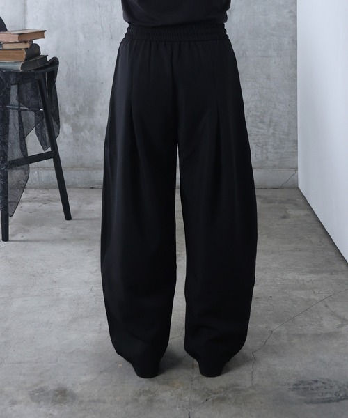 Confirm(コンファーム)の「テクニカルパターン スラックスパンツ メンズ レディース ユニセックス(スラックス・メンズ・ブラック・M/L)」の5枚目の写真