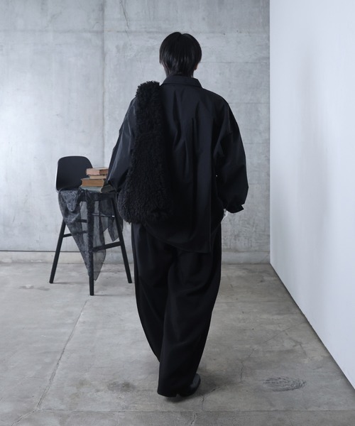 Confirm(コンファーム)の「テクニカルパターン スラックスパンツ メンズ レディース ユニセックス(スラックス・メンズ・ブラック・M/L)」の10枚目の写真