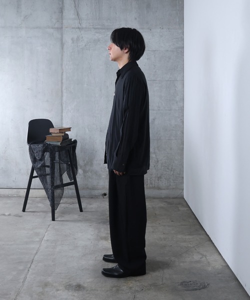 Confirm(コンファーム)の「テクニカルパターン スラックスパンツ メンズ レディース ユニセックス(スラックス・メンズ・ブラック・M/L)」の8枚目の写真