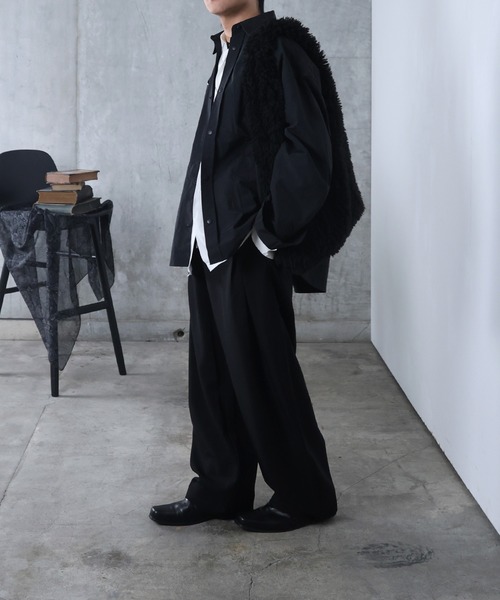 Confirm(コンファーム)の「テクニカルパターン スラックスパンツ メンズ レディース ユニセックス(スラックス・メンズ・ブラック・M/L)」の15枚目の写真